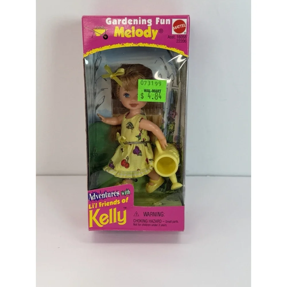 Mattel 1998 Li'l Friend Of Kelly Gardening Fun Melody Barbie Doll